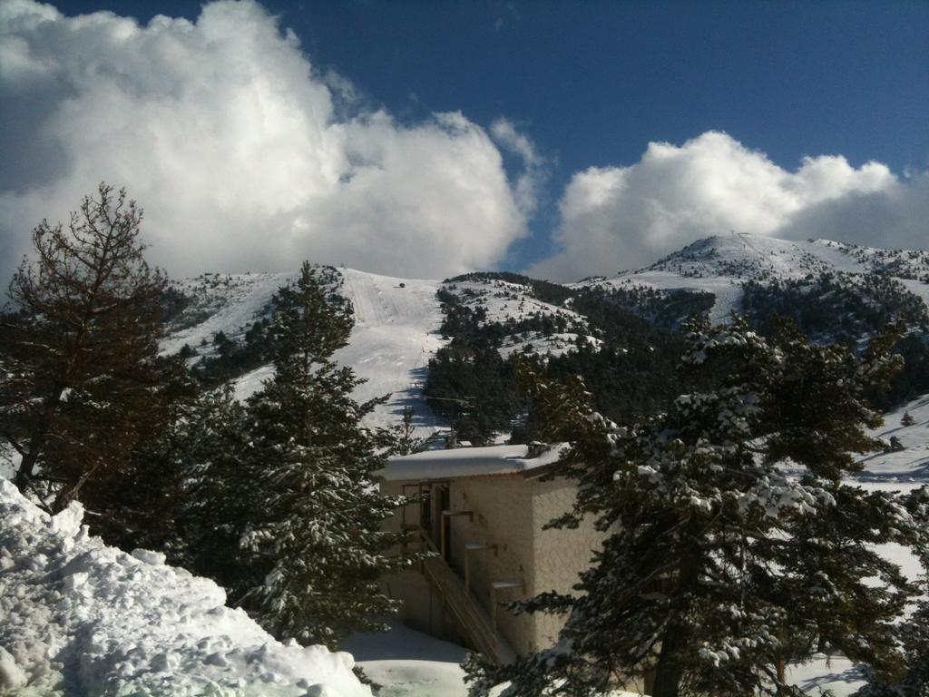 Apartment Face Aux Pistes Greolieres les Neiges Exteriér fotografie