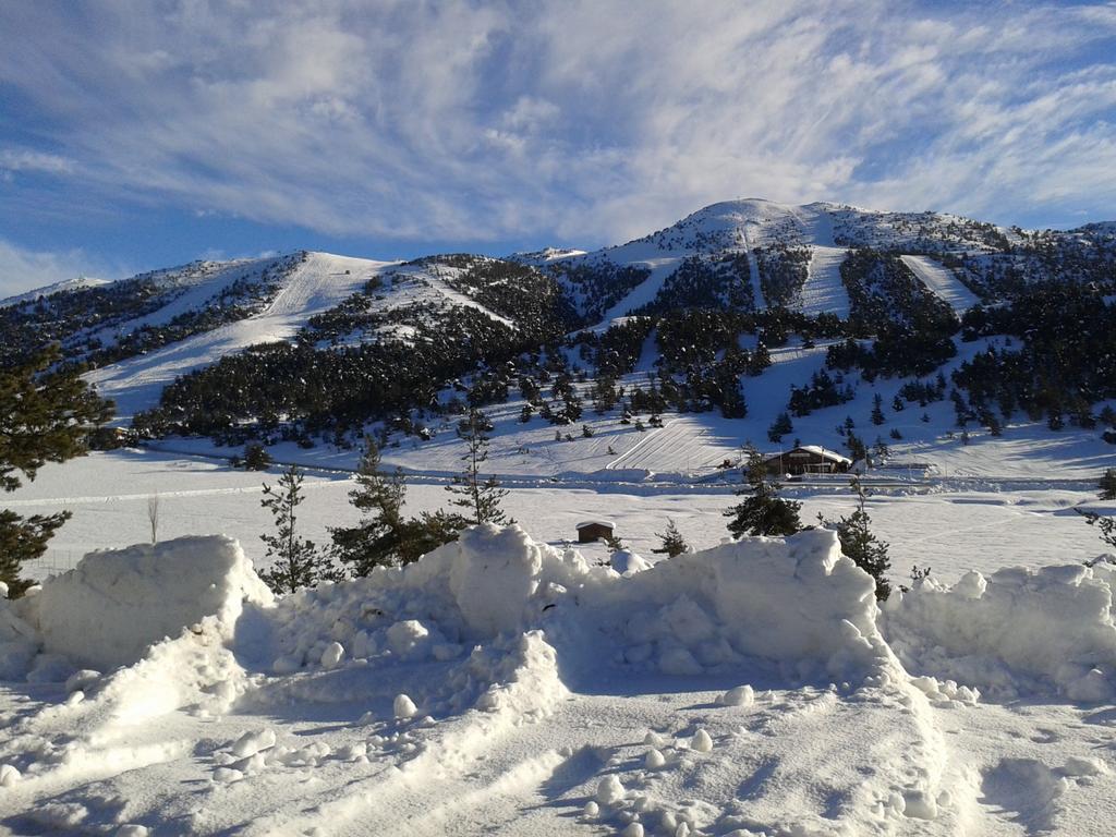 Apartment Face Aux Pistes Greolieres les Neiges Exteriér fotografie