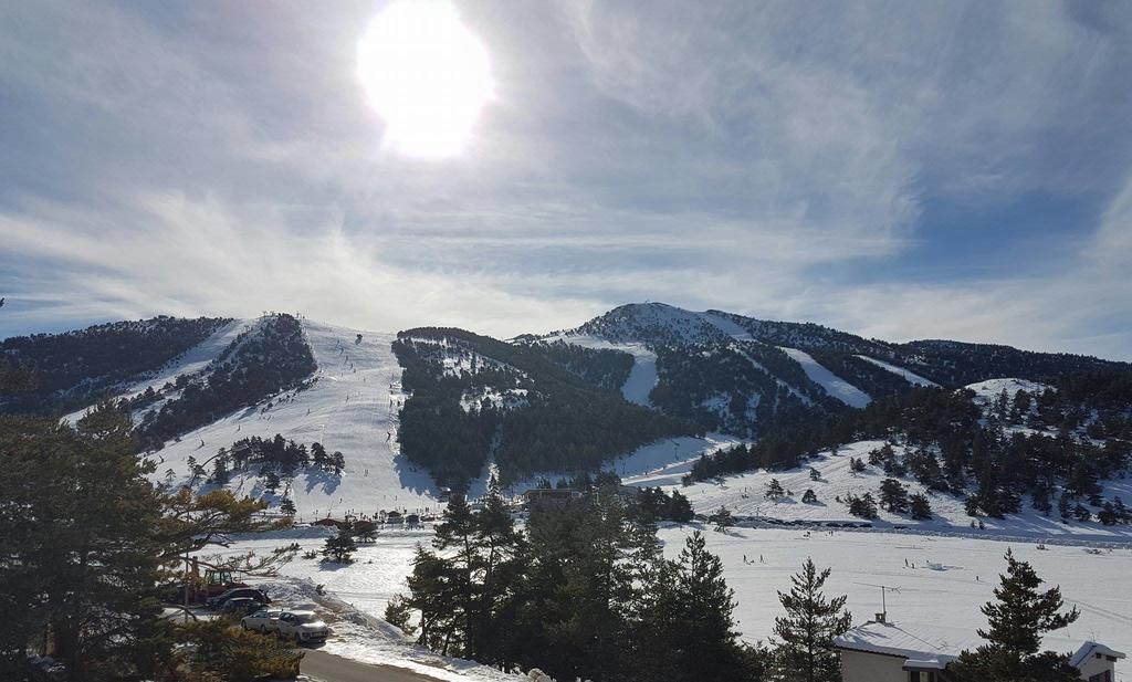 Apartment Face Aux Pistes Greolieres les Neiges Exteriér fotografie